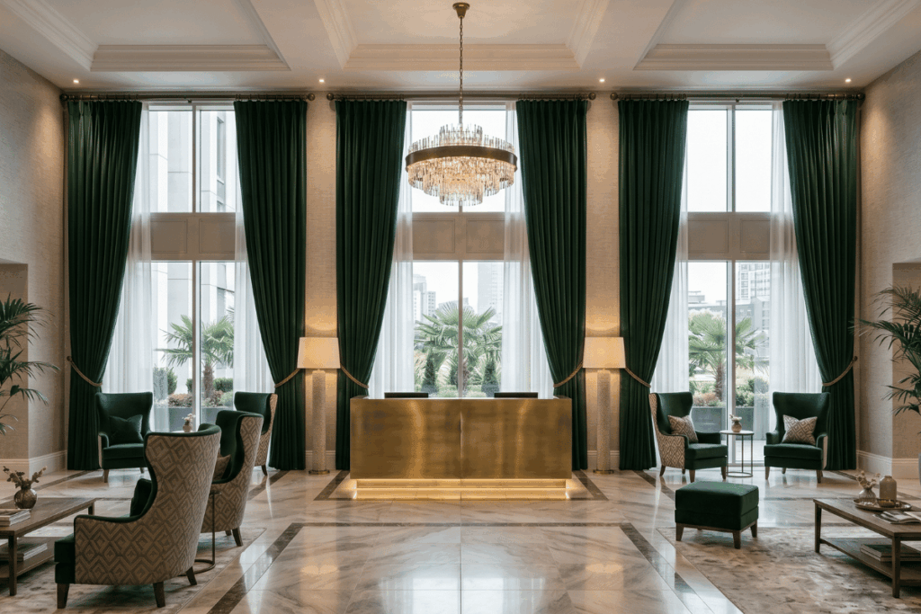 Luxury Hotel Lobby by Puji Curtain in kuala lumpur